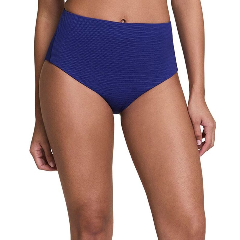 Spanx® Womens  Pique Hi-Rise Shaping Cheeky Bottom, Blue